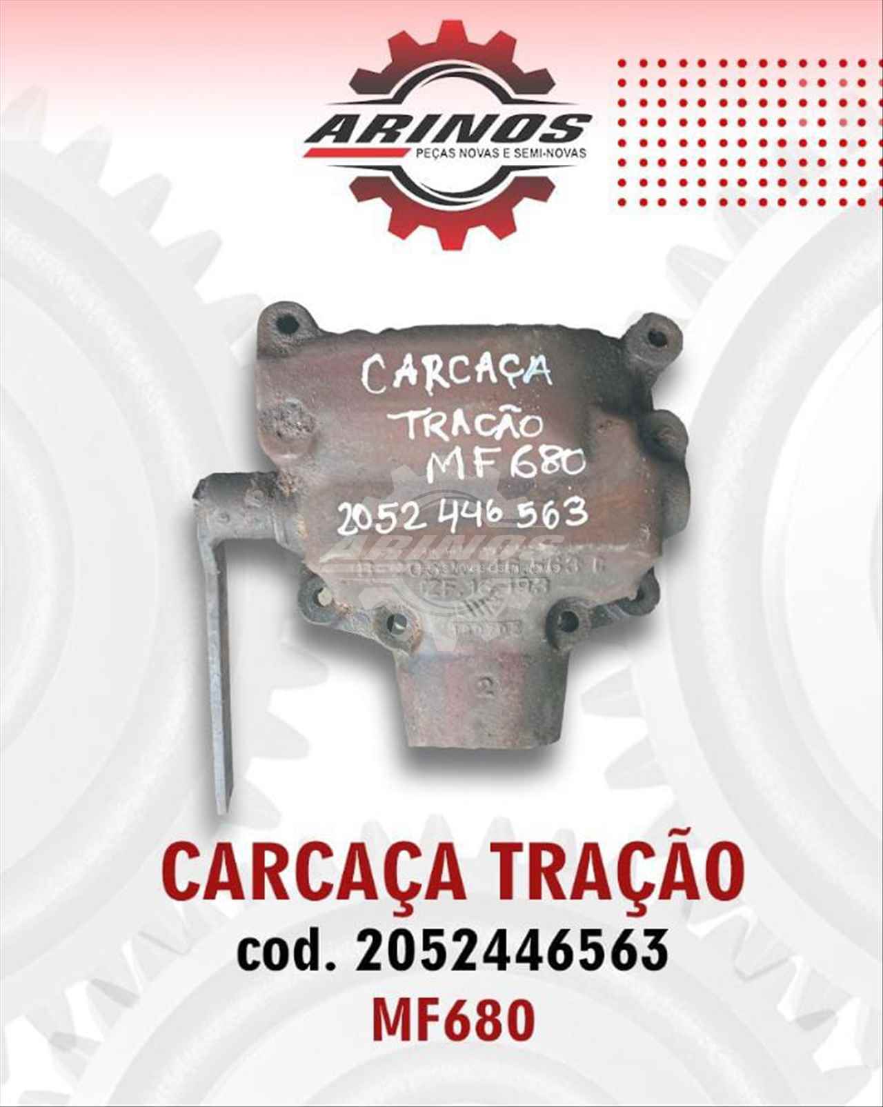 Carcaça da Caixa de Tração MF 660/680